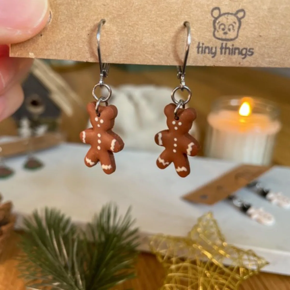 Handgemachter Schmuck für Weihnachten